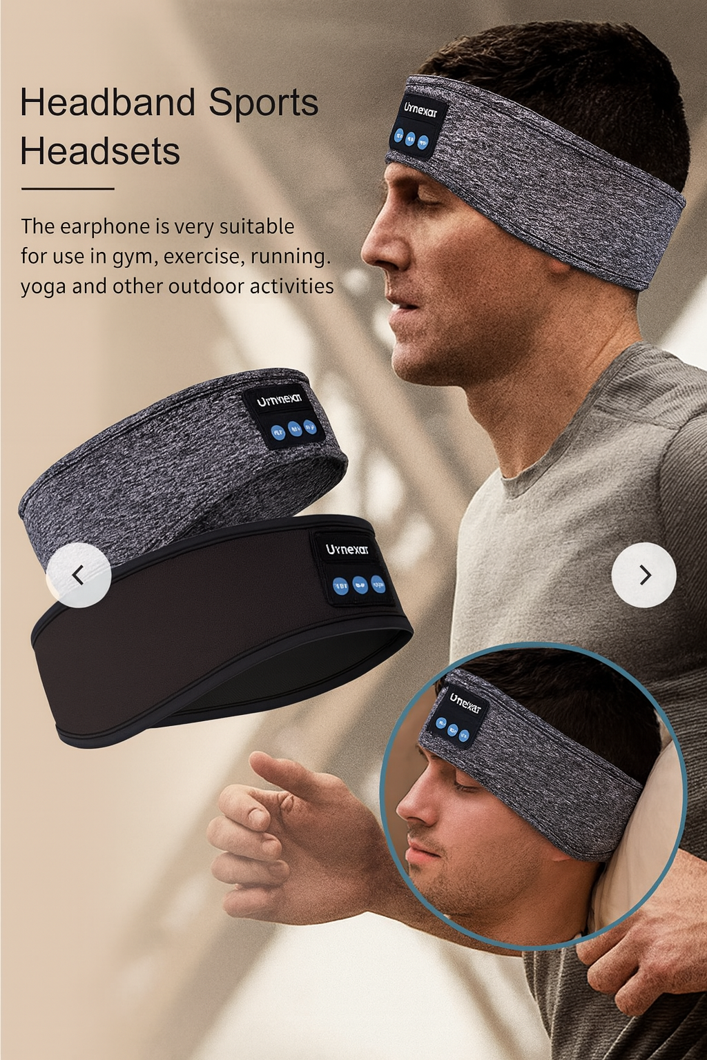 Wireless Bluetooth Headphone Headband