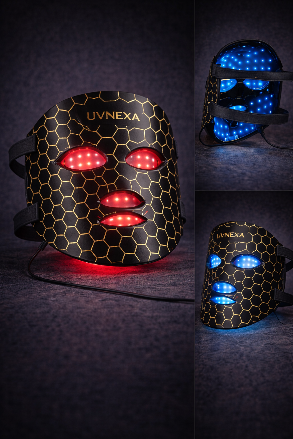 UVNEXA LED Light Therapy Face Mask